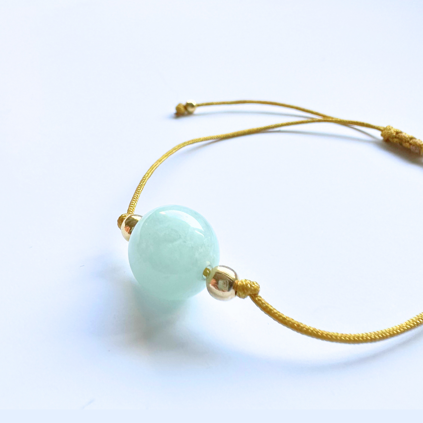 Peace Green Angelite Touch