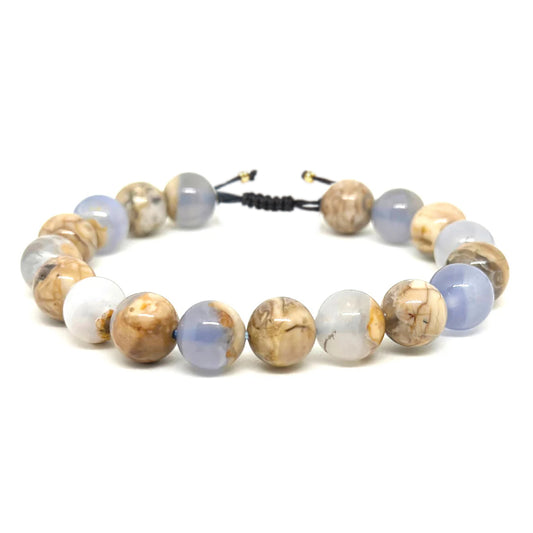 Self Trust Chalcedony Bracelet