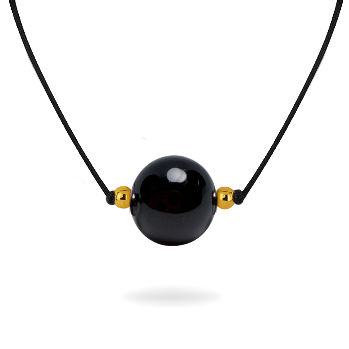 Collier en tourmaline noire karmique