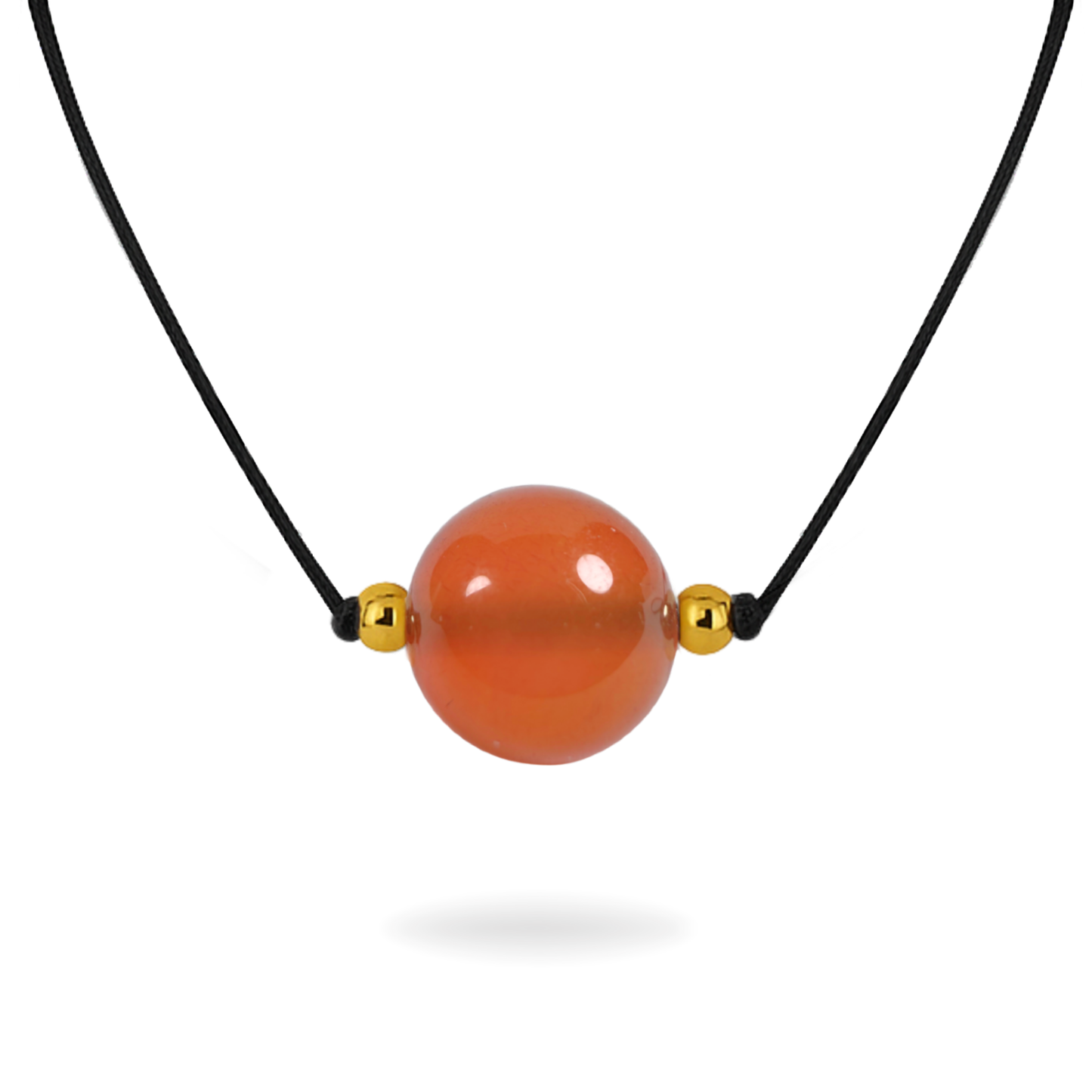 Collier en cornaline symbole d'émancipation