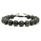 Problem Solving Obsidian Minimalist Bracelet