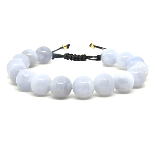 Self Trust  Chalcedony Bracelet
