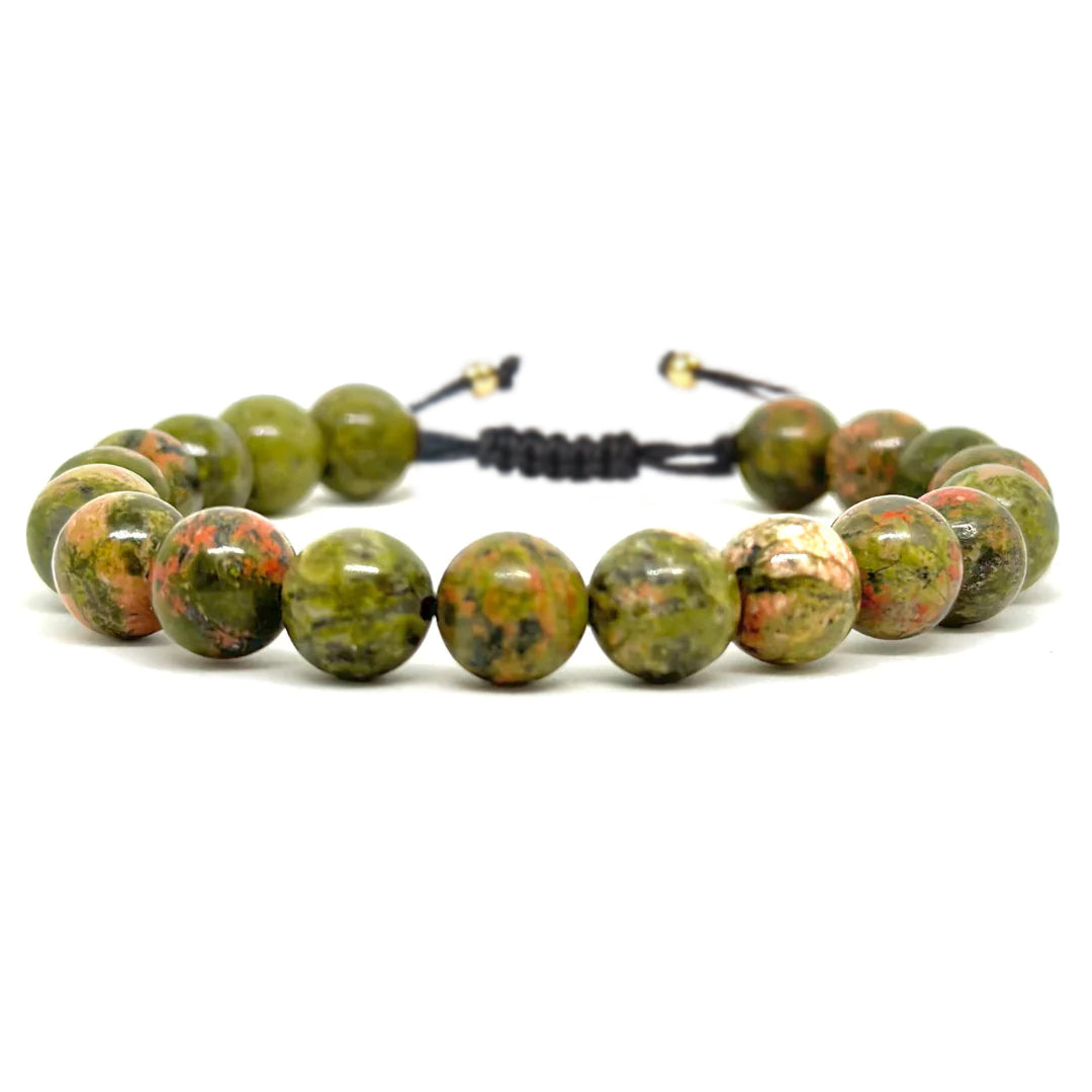 Sleep Unakite Bracelet