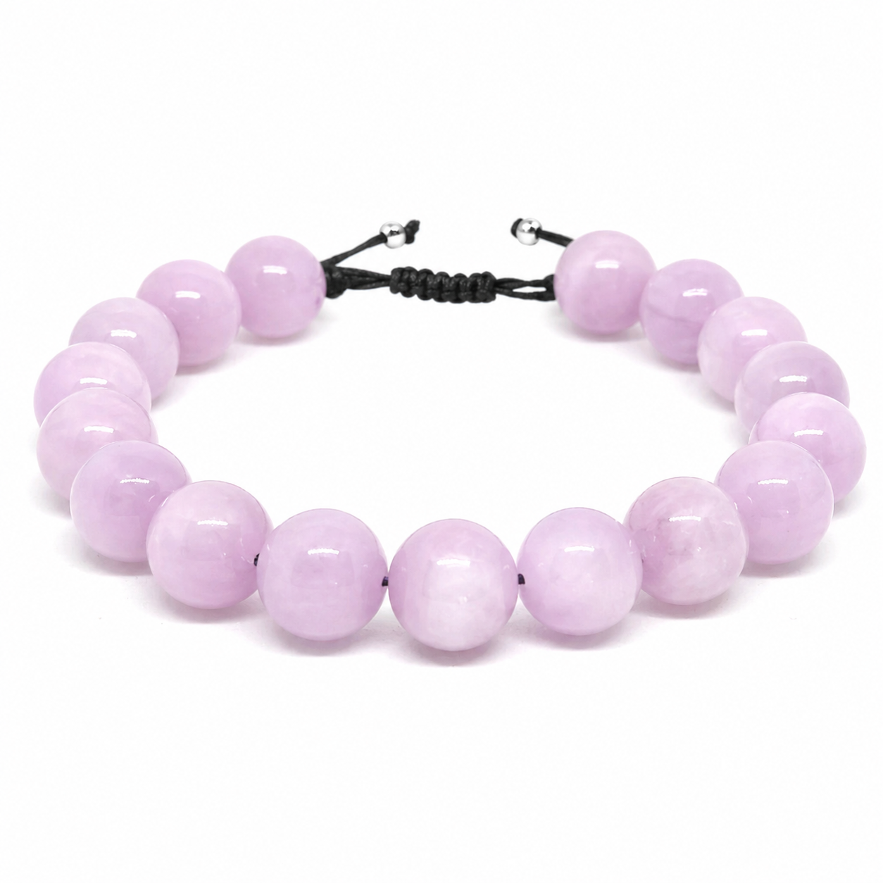 Bracelet en kunzite porte-bonheur