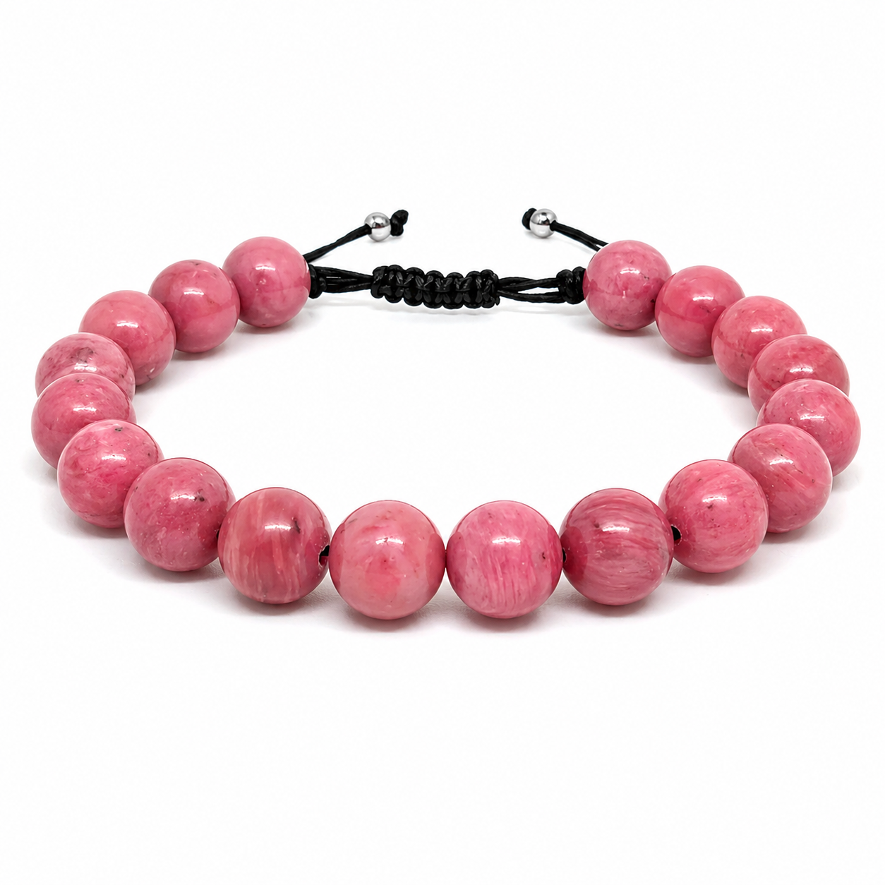 Bracelet de réconciliation en rhodonite 