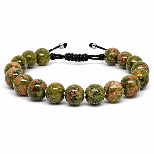 Bracelet de sommeil en unakite