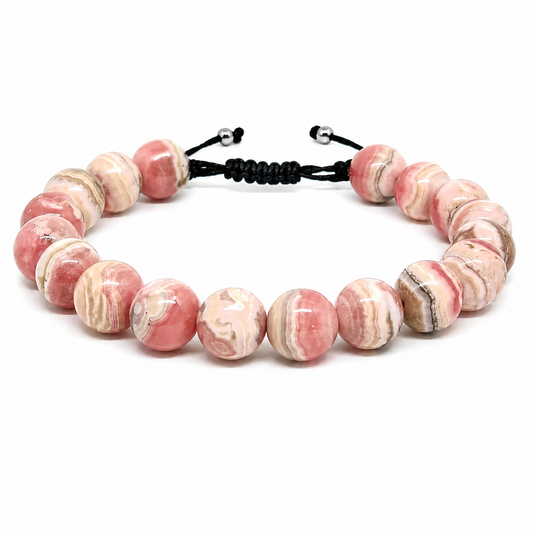 Bracelet d'amitié en rhodochrosite 