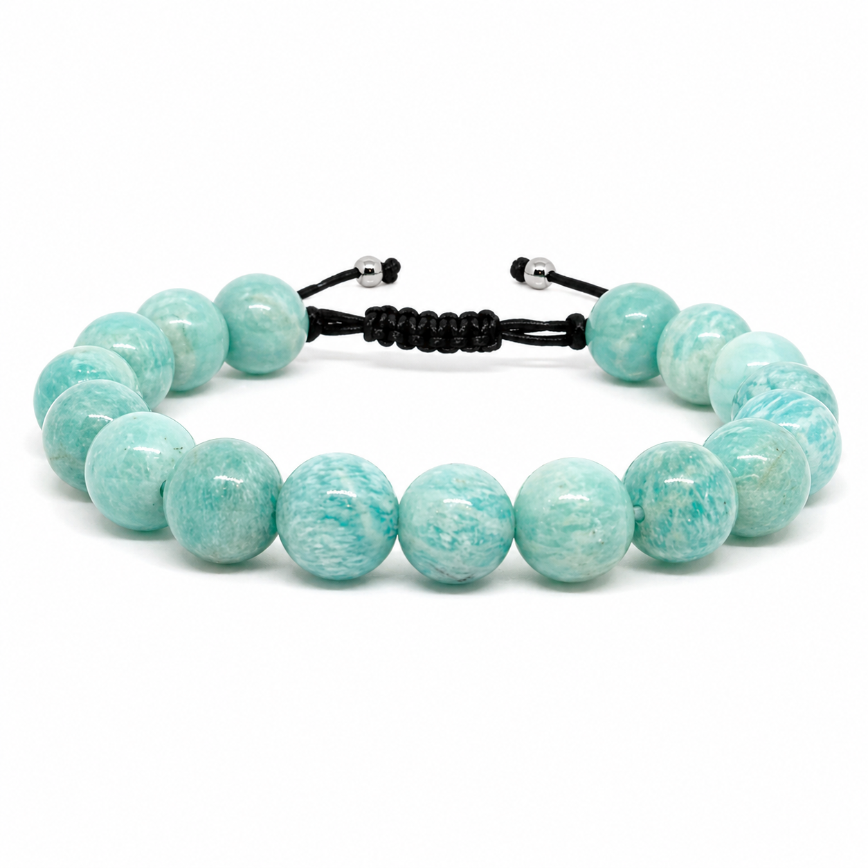 Bracelet en amazonite porte-bonheur