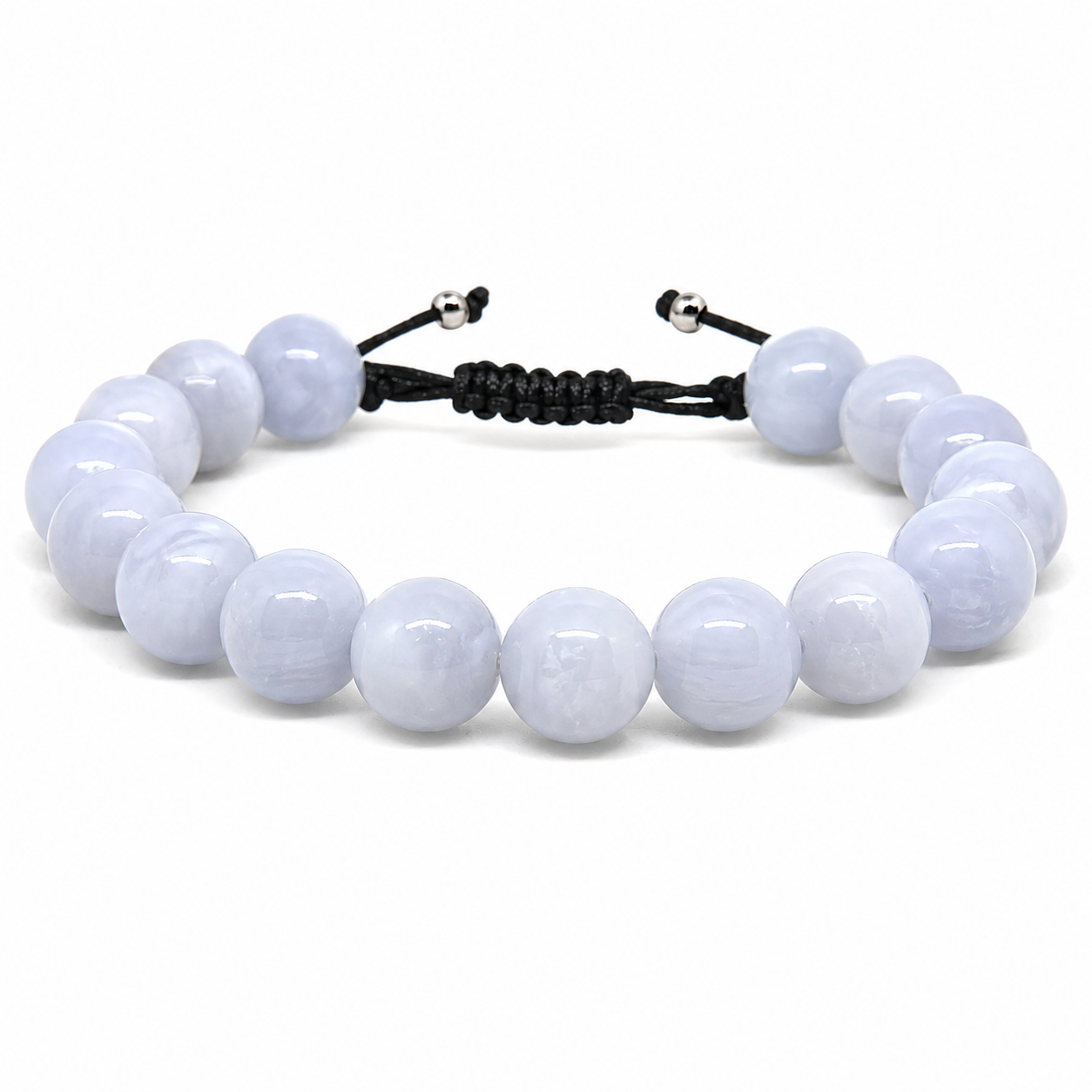 Bracelet en calcédoine « Confiance en soi »