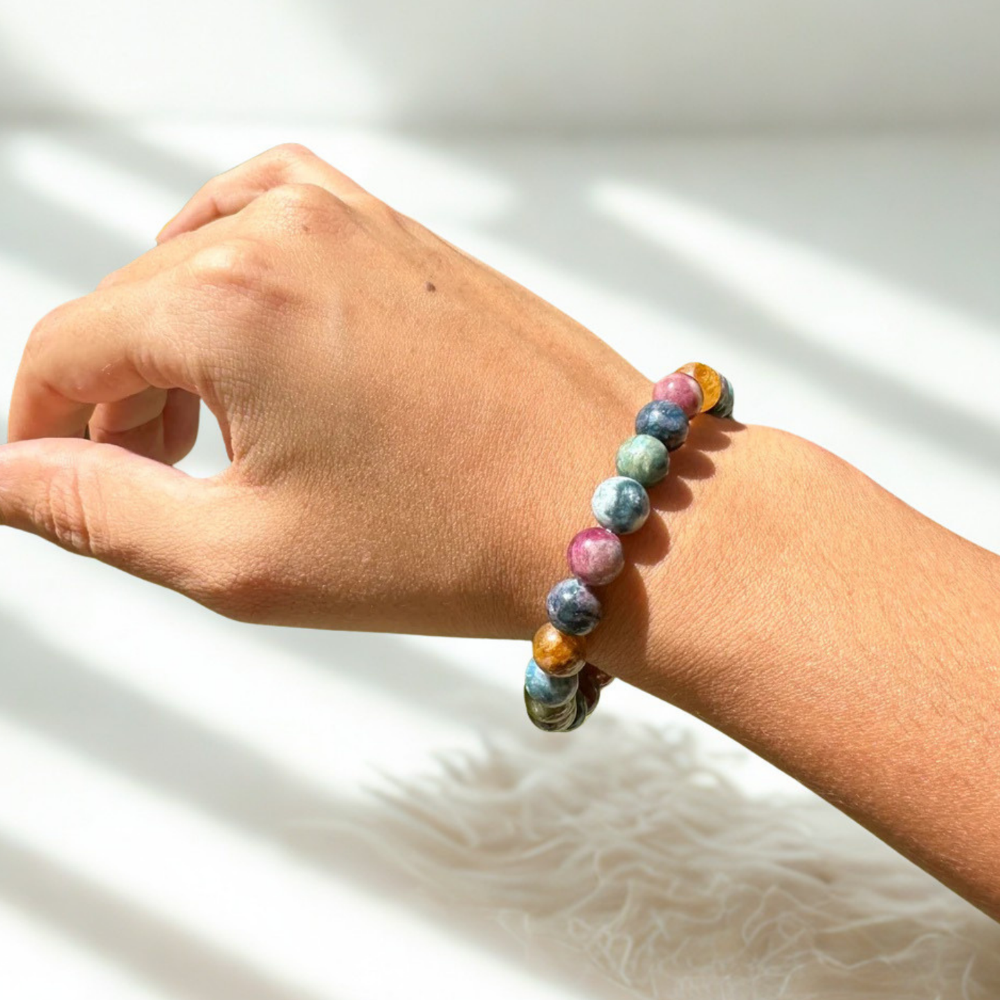 Bracelet en tourmaline karmique