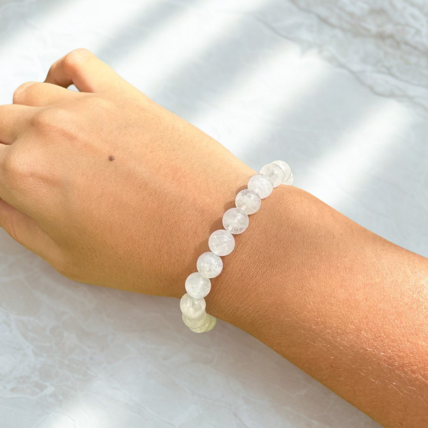 Bracelet en pierre de lune pour un nouveau départ