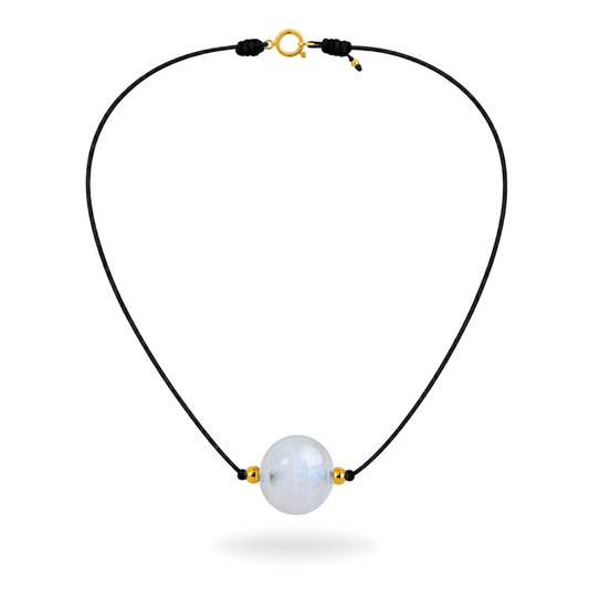 Collier en pierre de lune « Nouveaux départs »