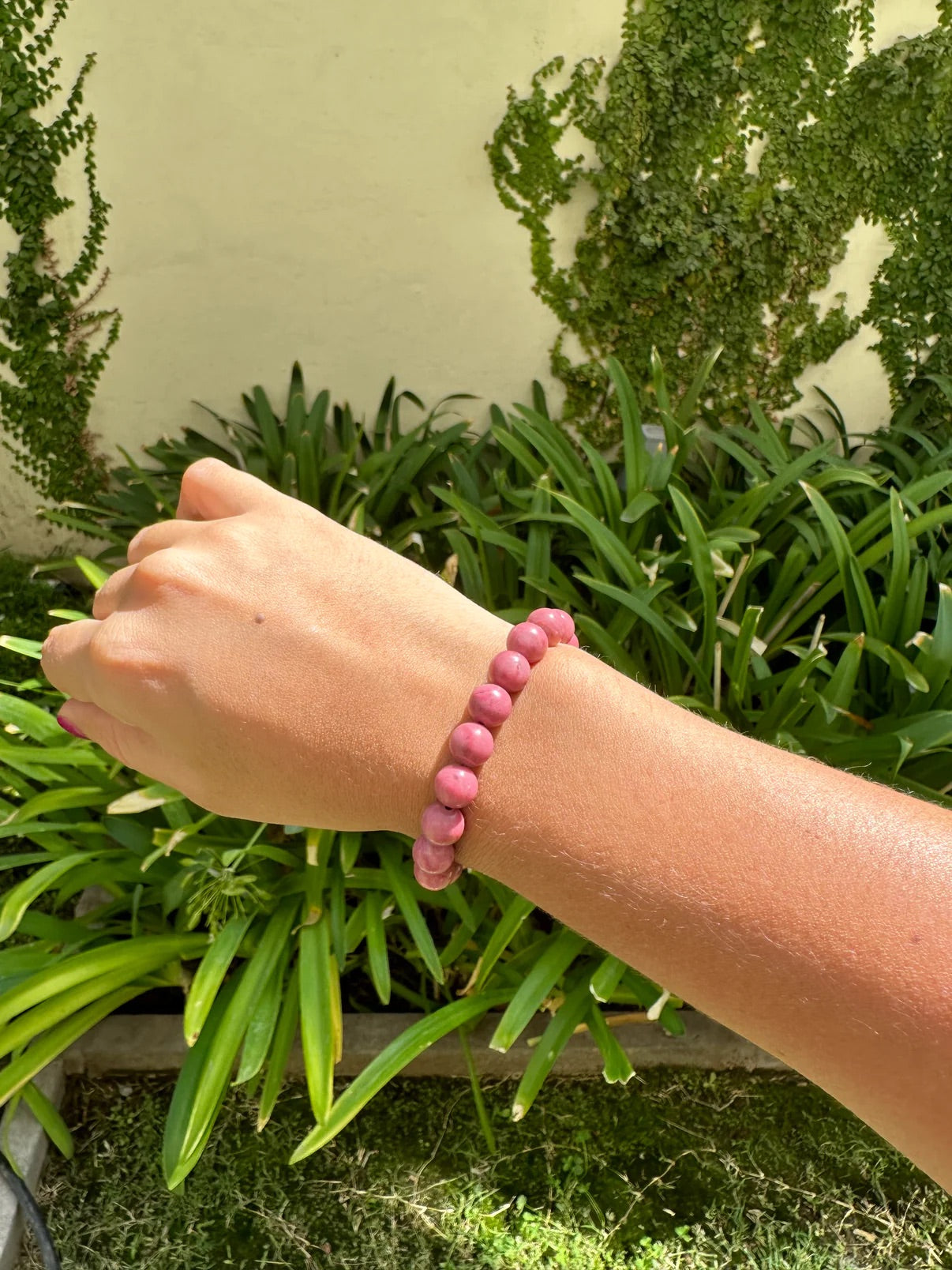 Reconciliation Rhodonite Bracelet