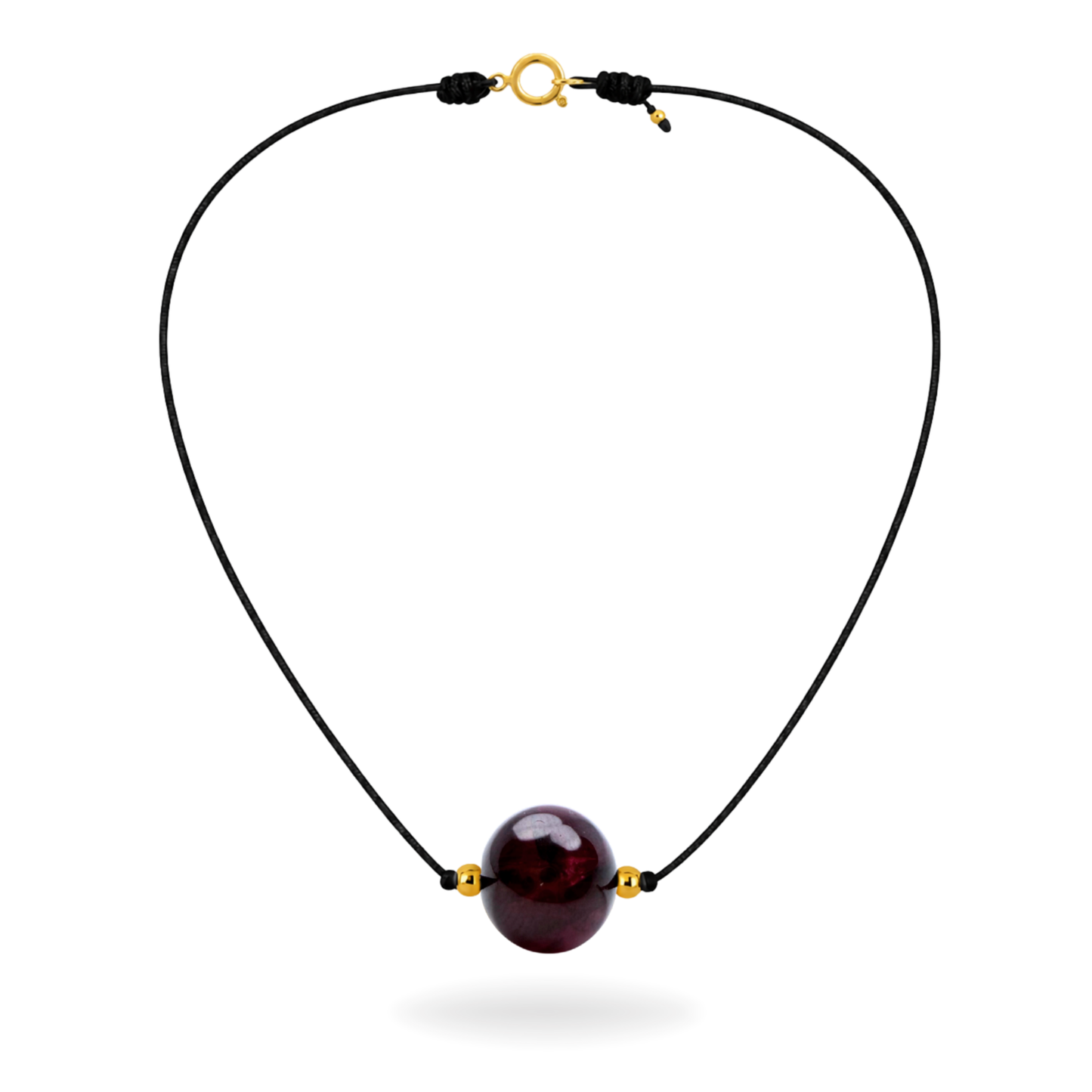 Collier Passion Grenat