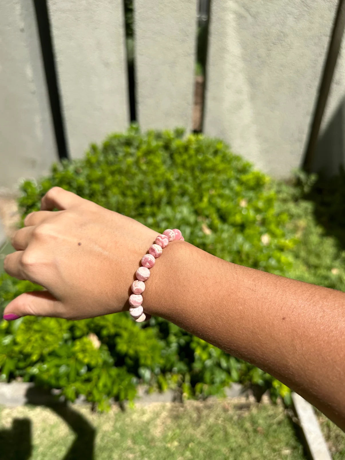 Friendship Rhodochrosite Bracelet