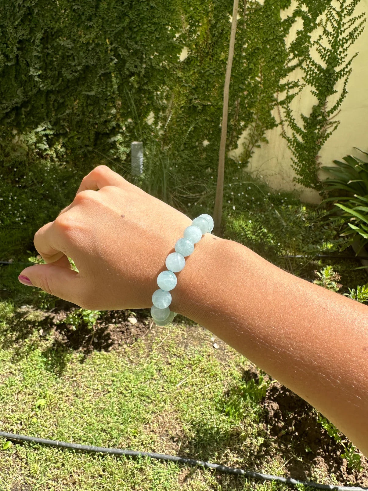 Stress Aquamarine Bracelet