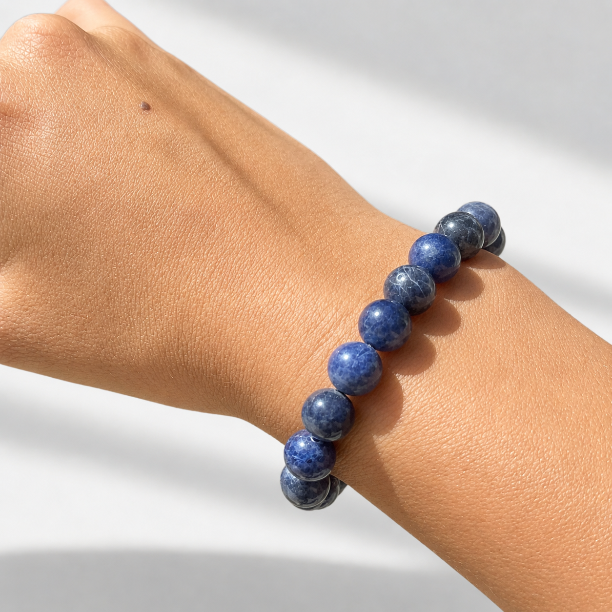 Bracelet en sodalite créatif
