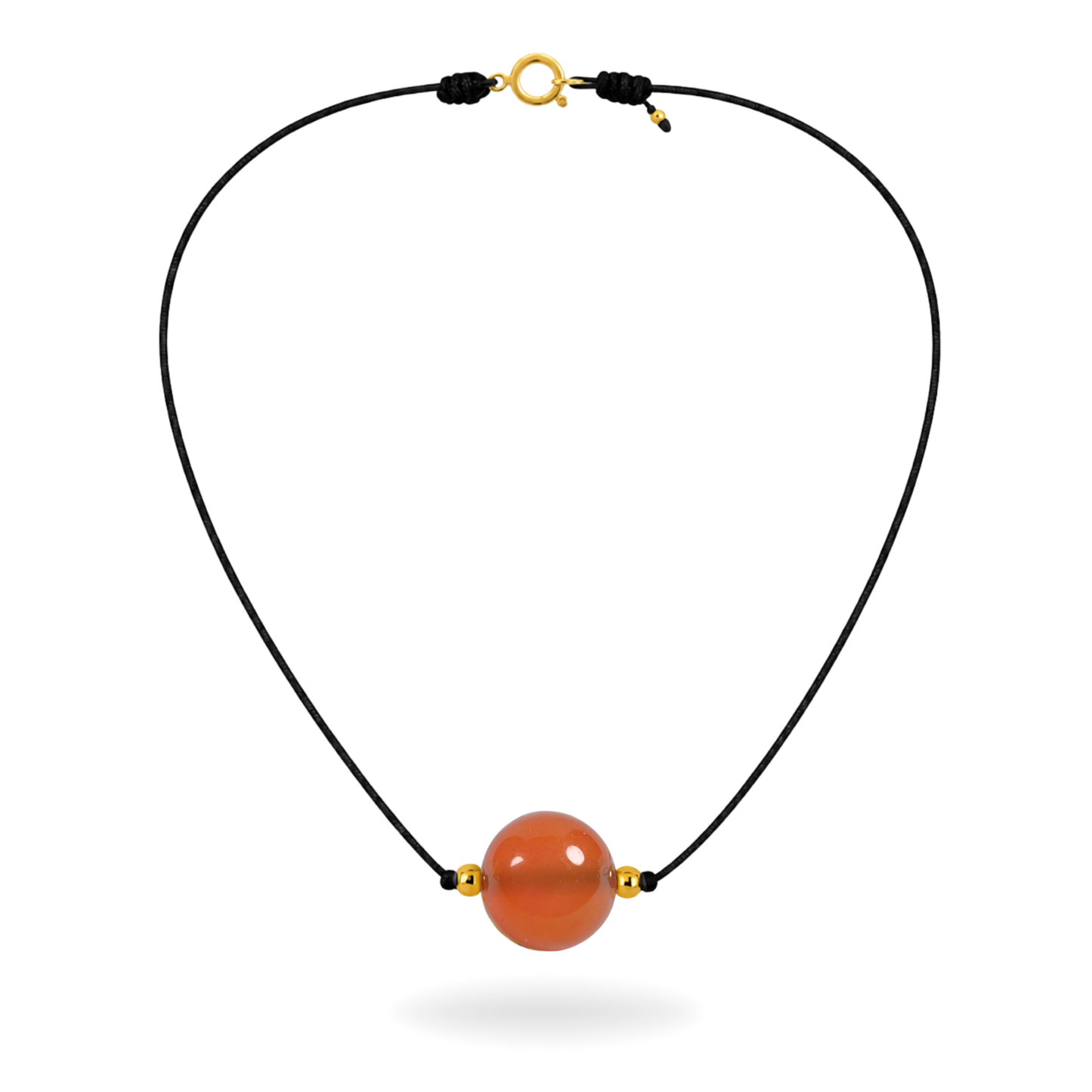 Collier en cornaline symbole d'émancipation