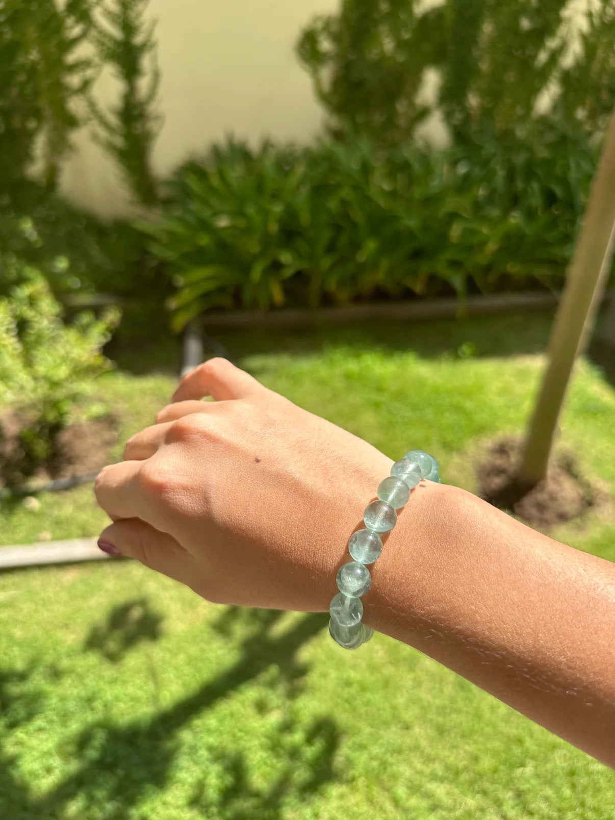 Relaxation Green Fluorite Bracelet