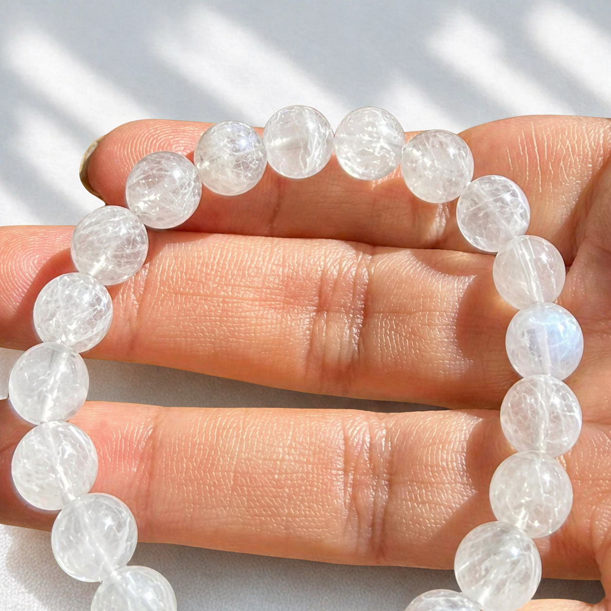 Bracelet en pierre de lune pour un nouveau départ