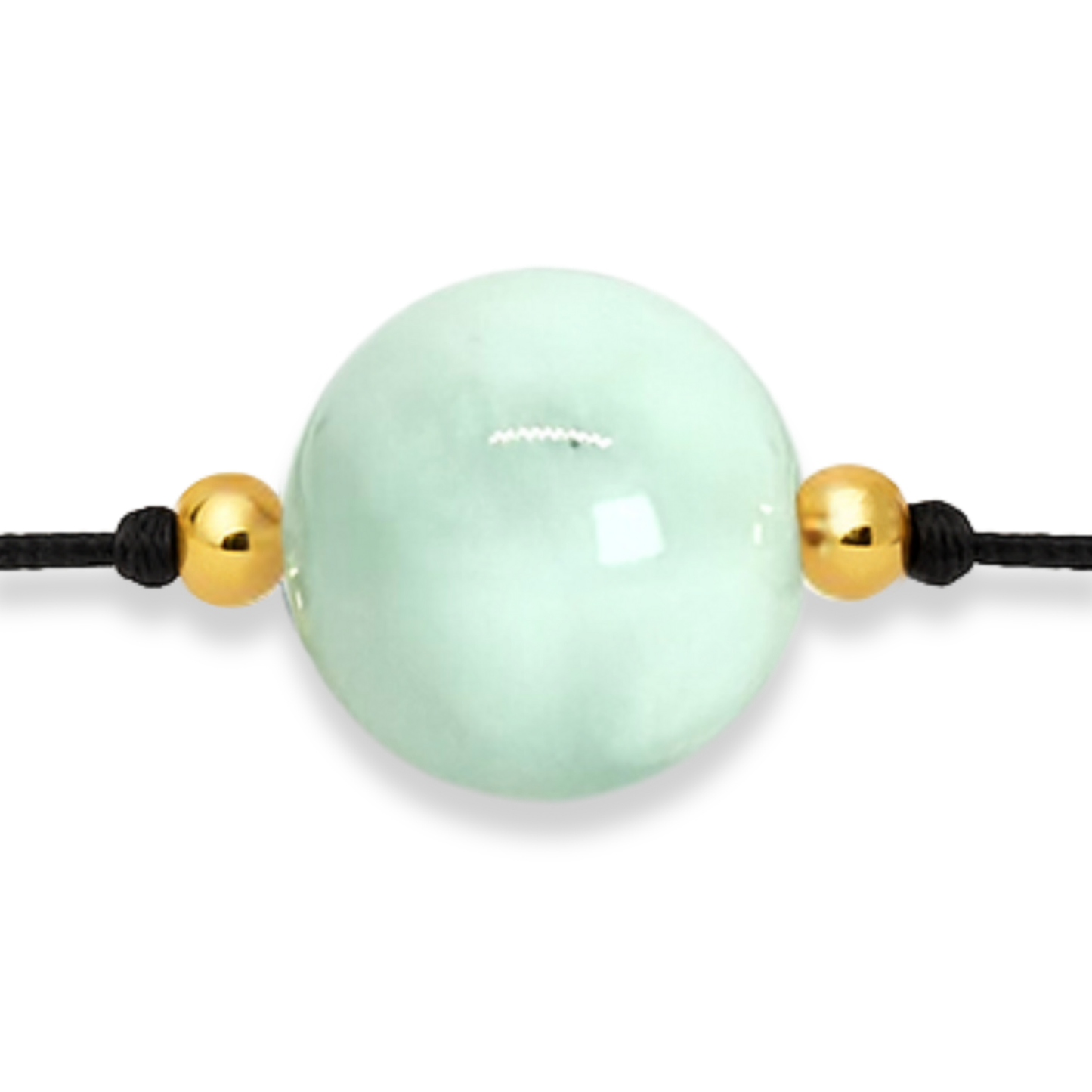 Toucher d'Angélite Vert Paix