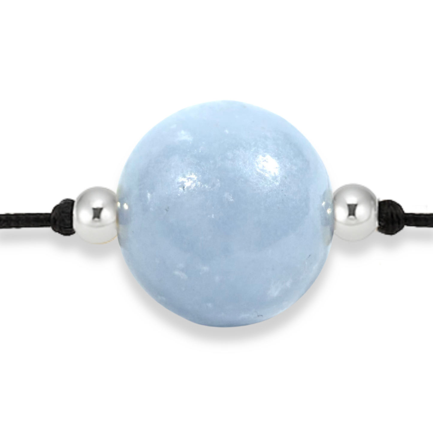 Toucher d'Angélite Bleu Paix