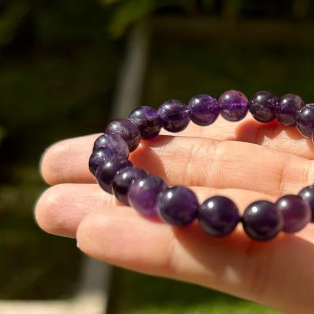 Bracelet en améthyste Pure Love