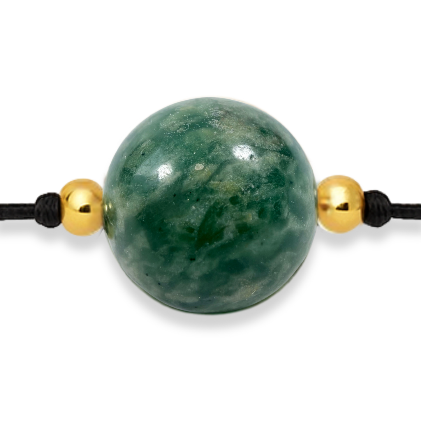 African Jade Minimalist Bracelet - Abundance 