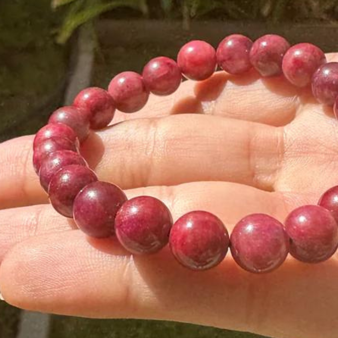 Intelligence Ruby Bracelet