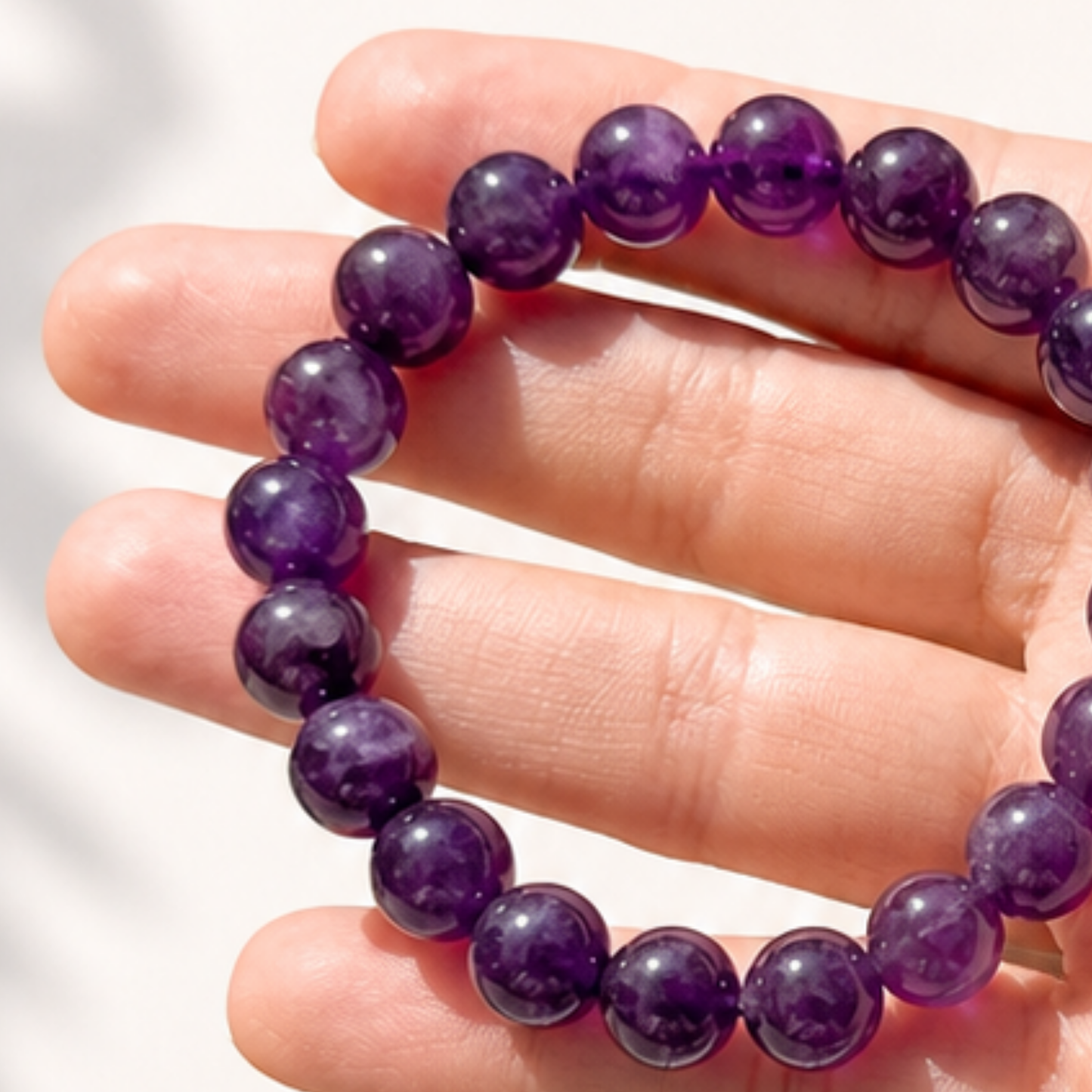 Bracelet en améthyste Pure Love