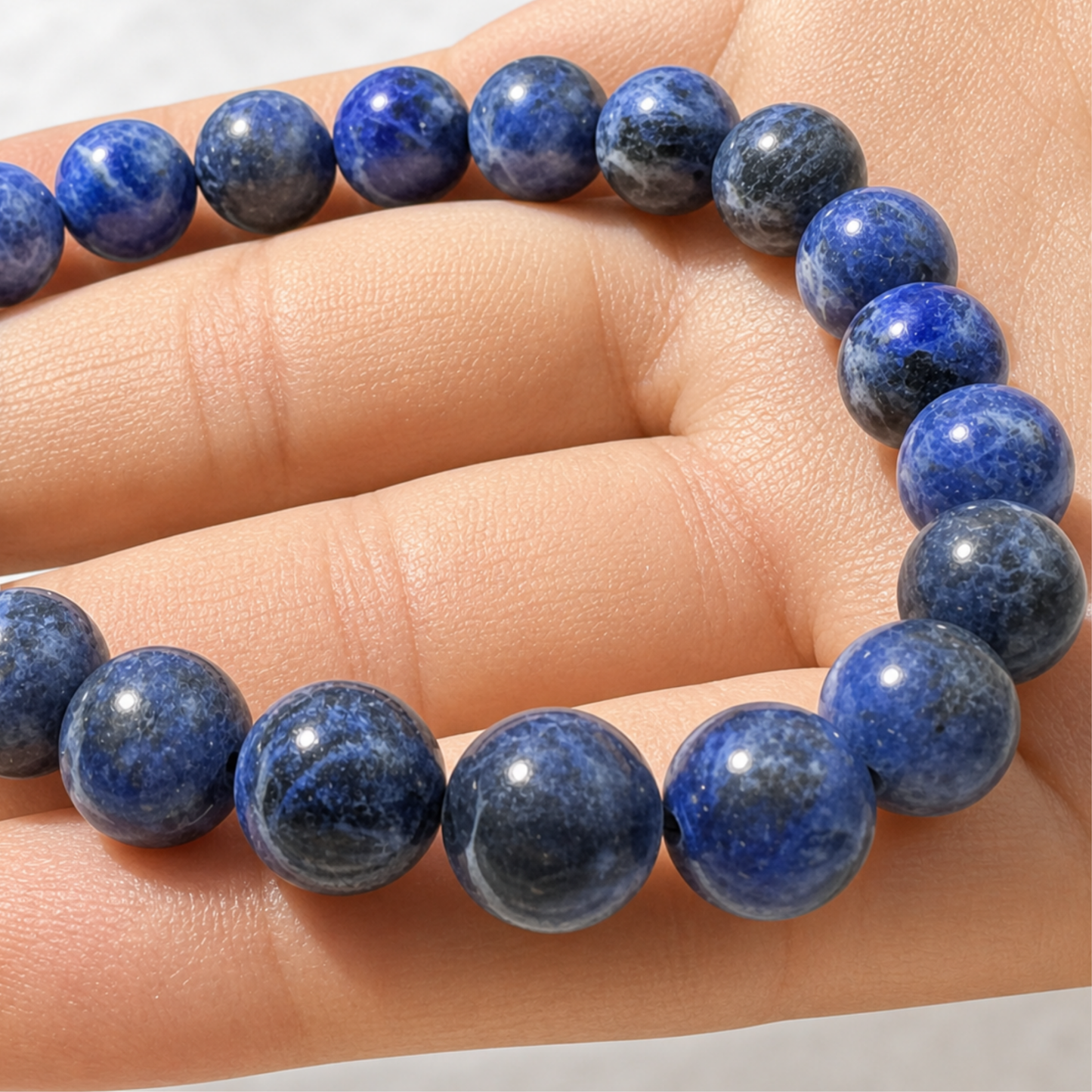 Bracelet en sodalite créatif