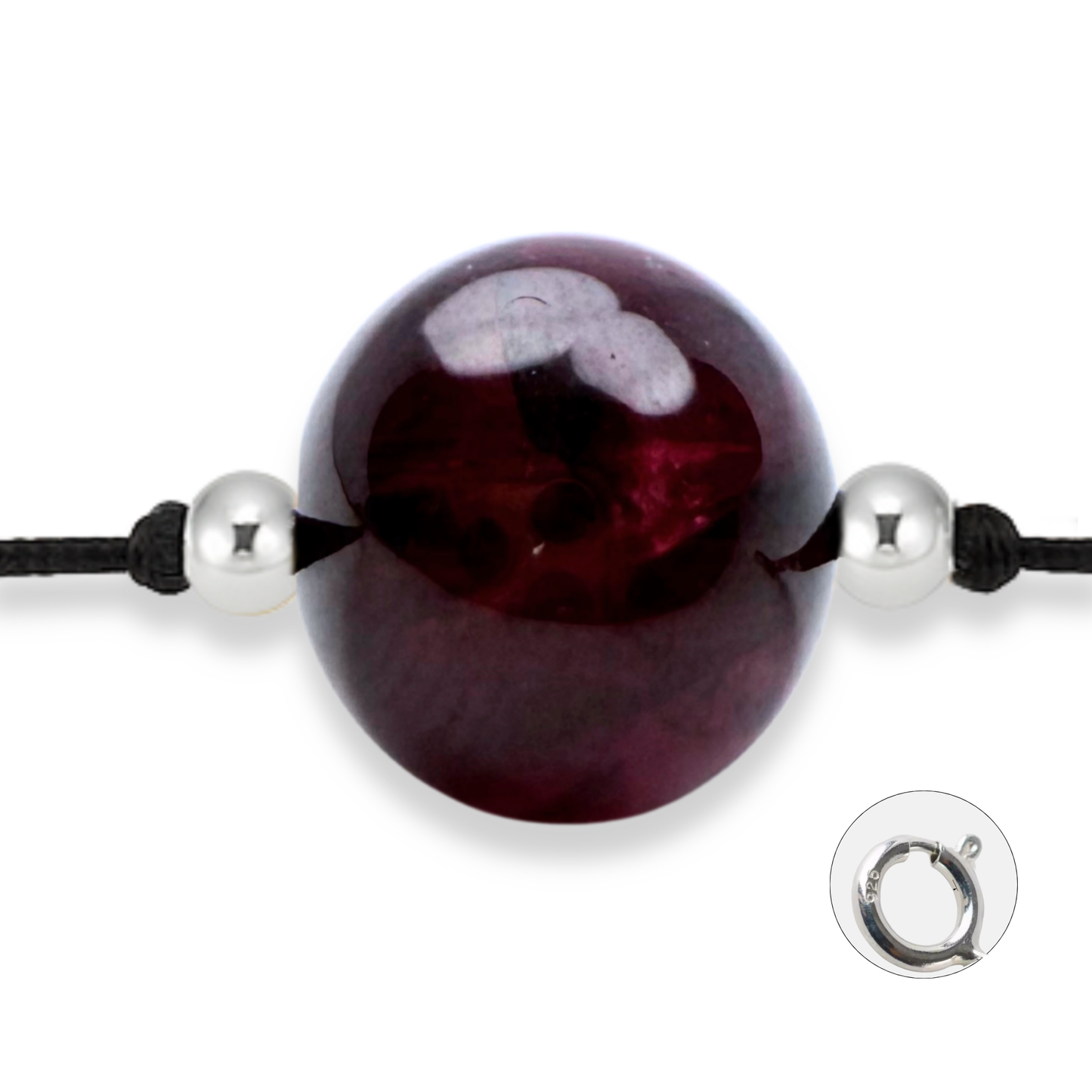 Collier Passion Grenat
