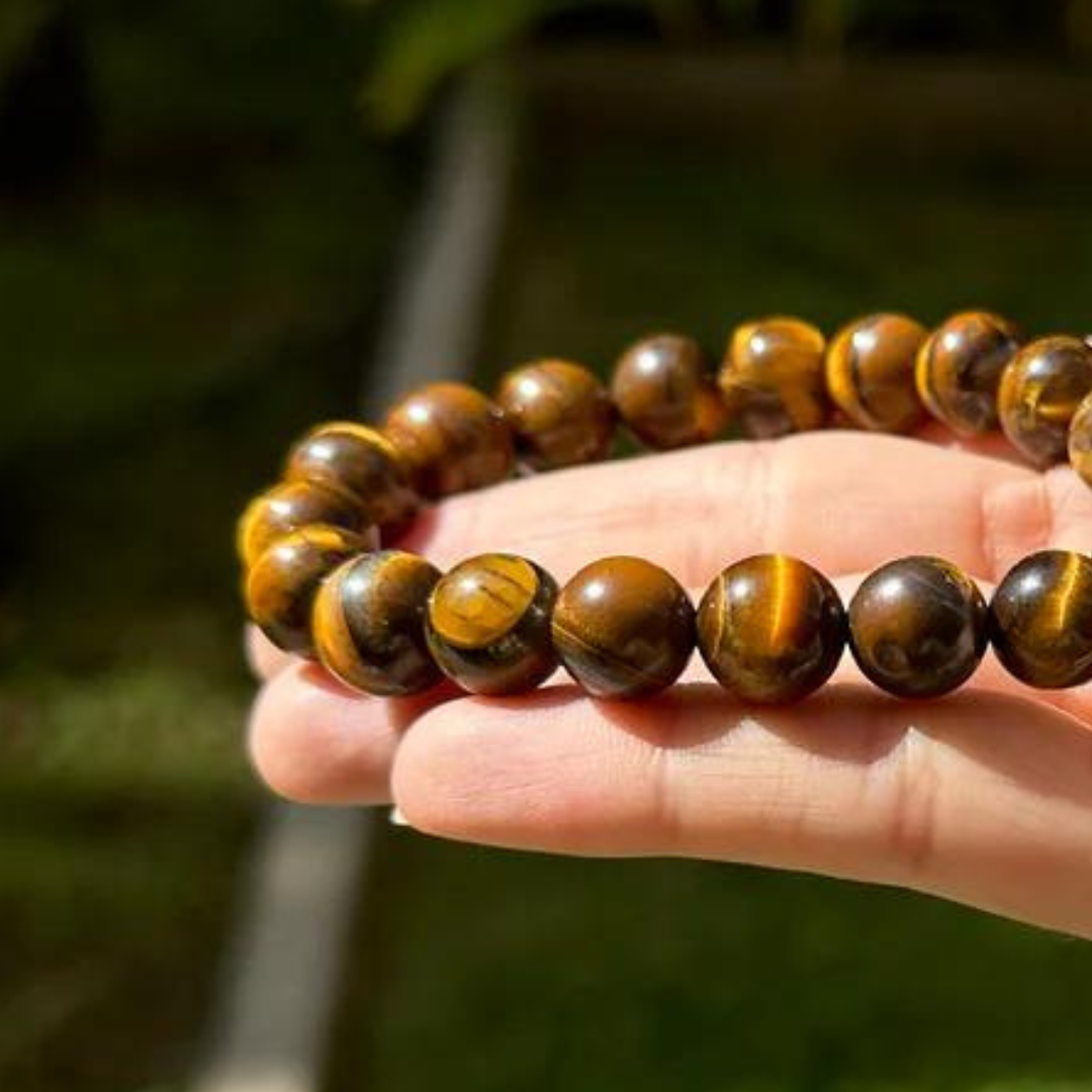 Money Tiger Eye Minimalist Bracelet