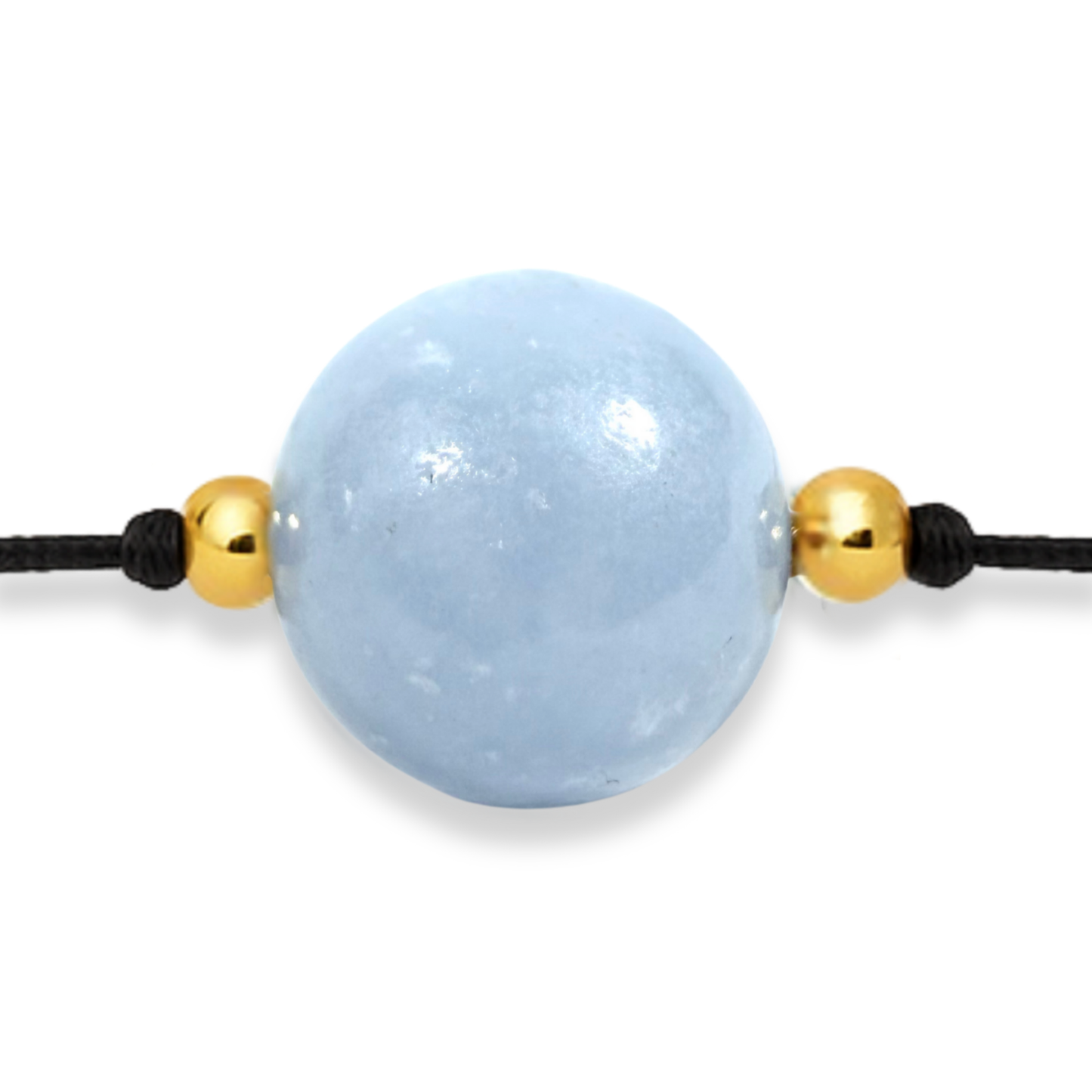 Toucher d'Angélite Bleu Paix