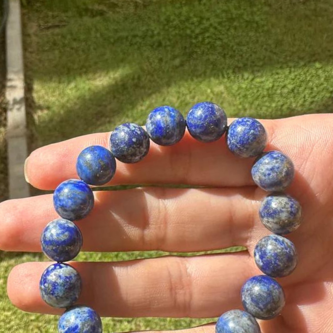 Intelligence Lapis Lazuli Bracelet