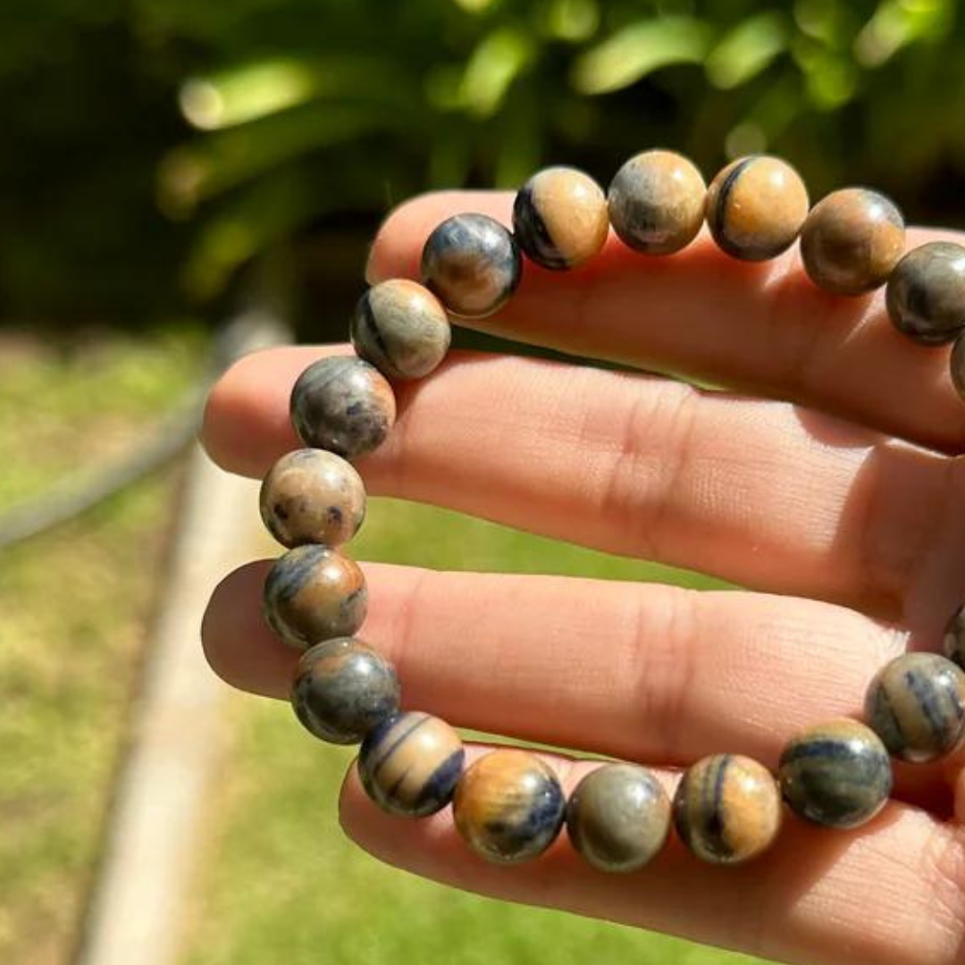 Prosperity Blue and Yellow Sapphire Bracelet