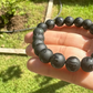 Problem Solving Obsidian Minimalist Bracelet