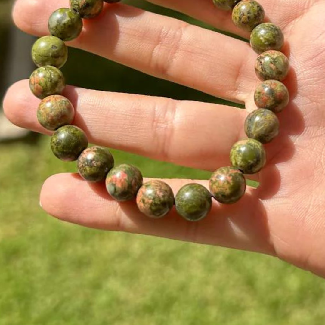 Sleep Unakite Bracelet