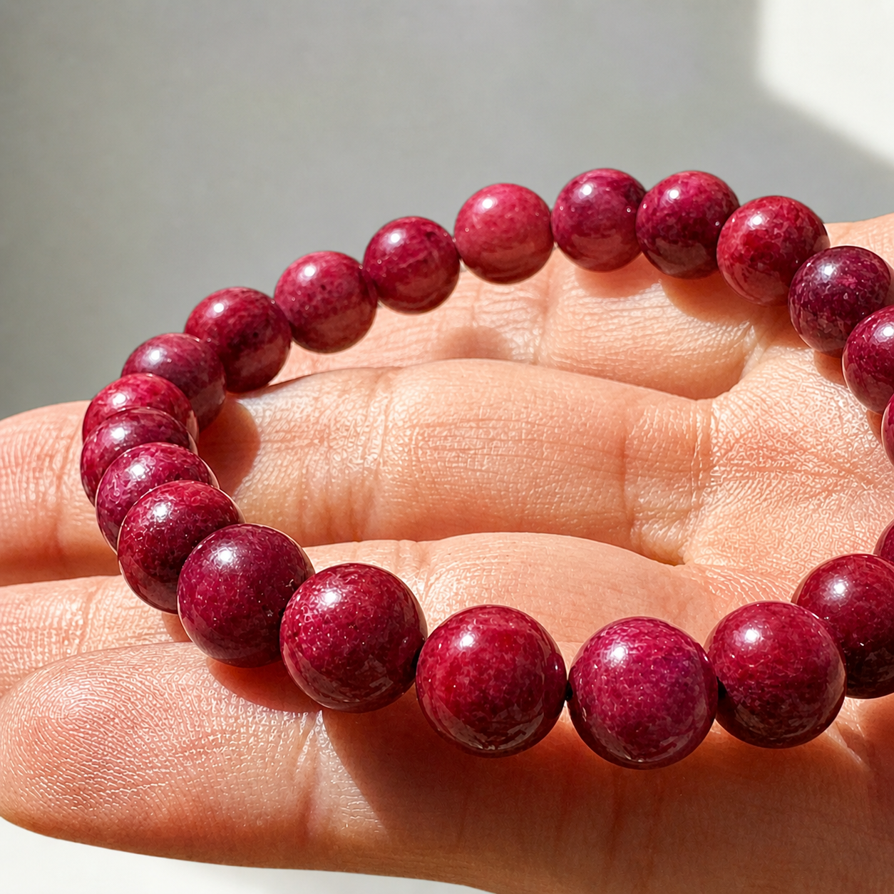 Bracelet rubis intelligent 
