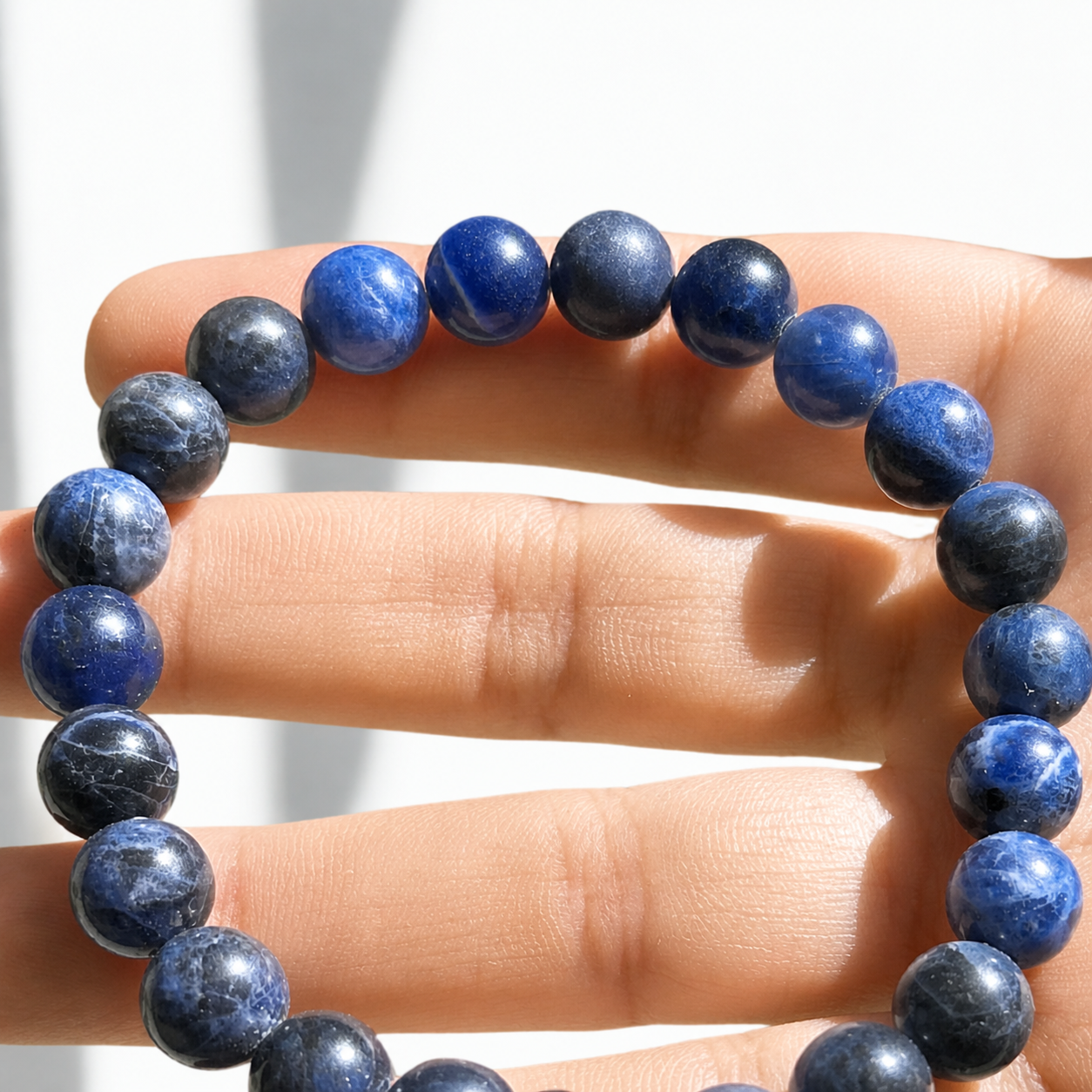 Bracelet en sodalite créatif