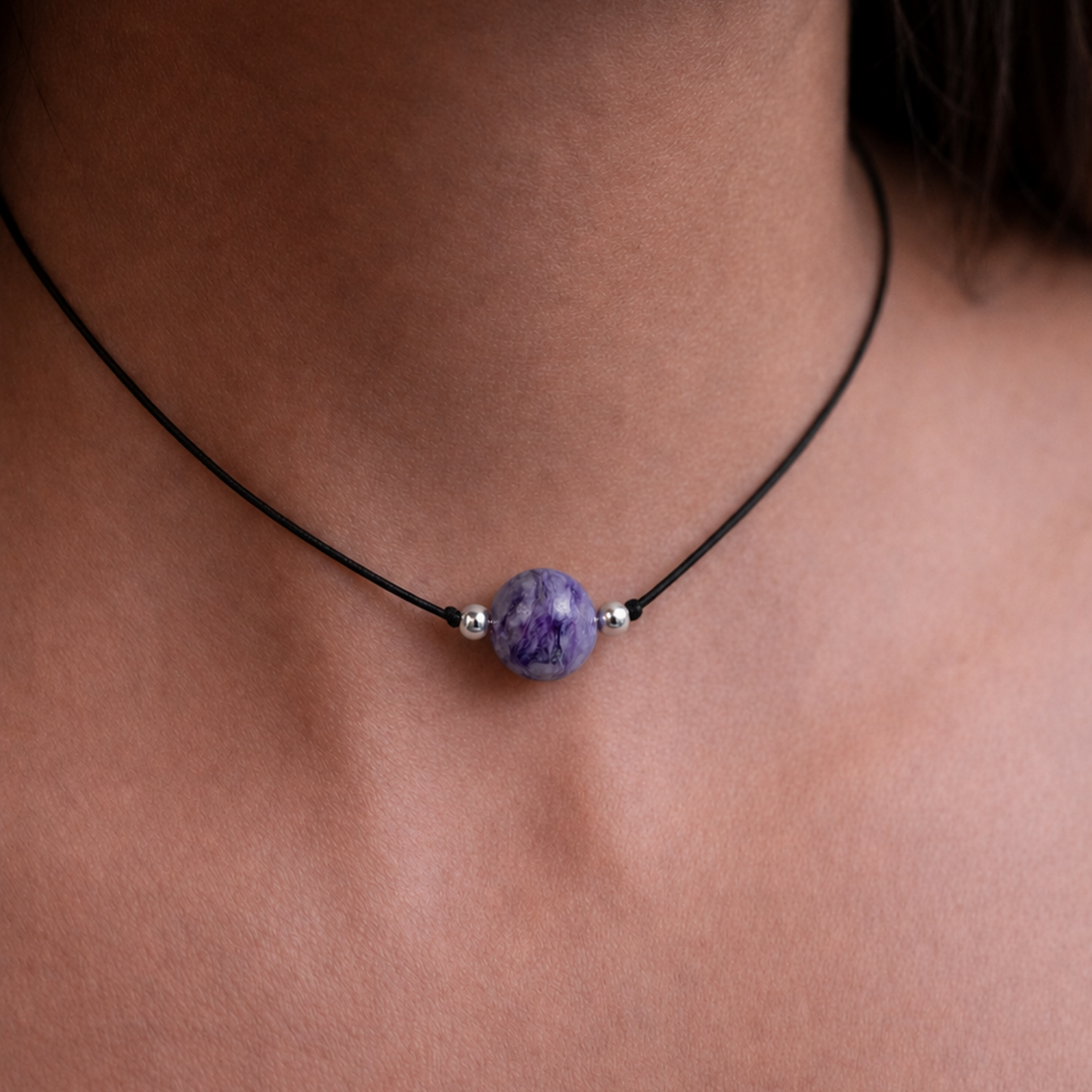 Necklace Bravery Levité Argent
