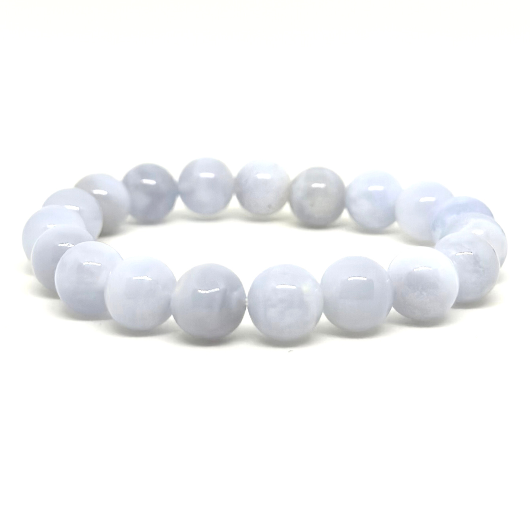 Self Trust  Chalcedony Bracelet