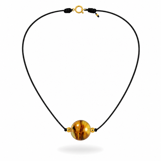 Collier d'ambre santé