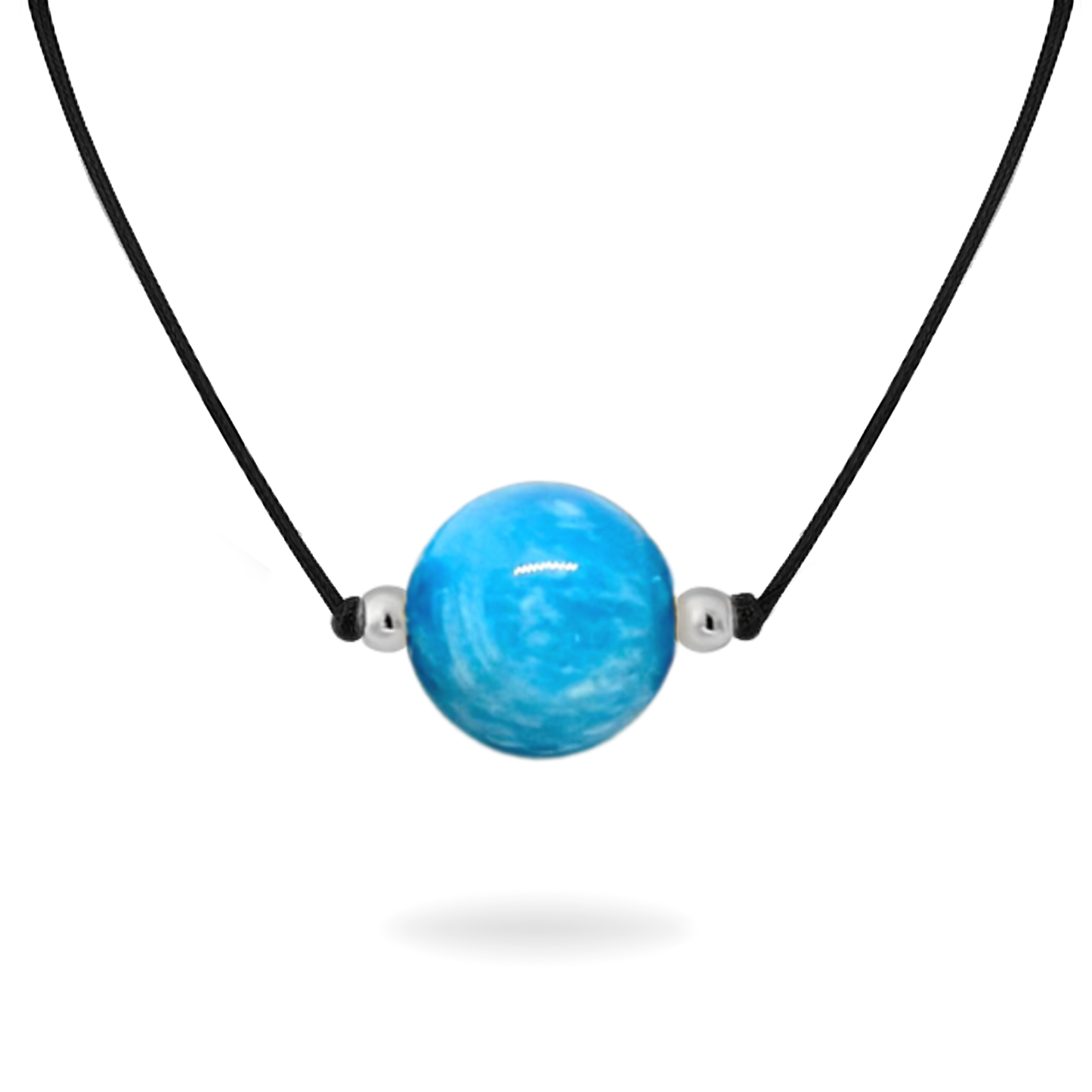 Collier en apatite Motivation