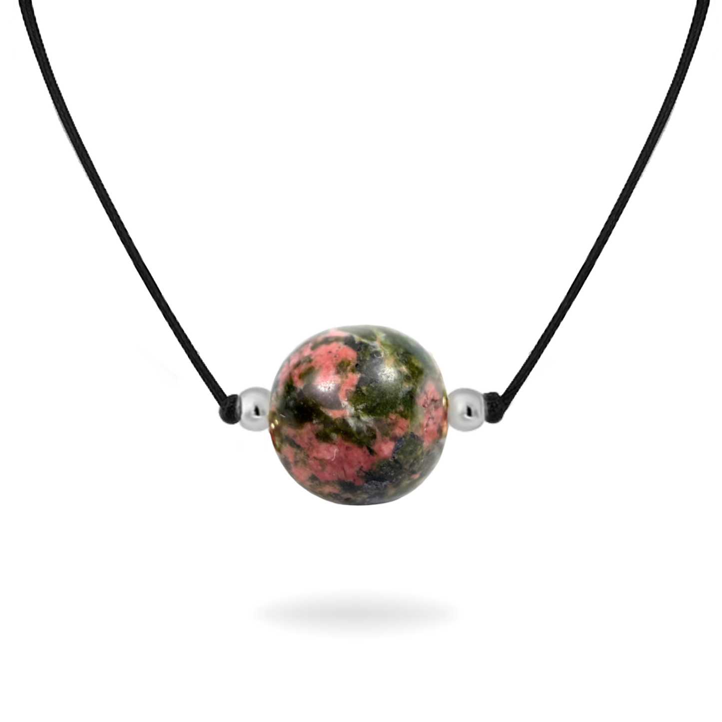 Collier d'unakite du sommeil 