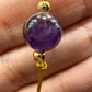 Amethyst Minimalist Bracelet - Pure Love