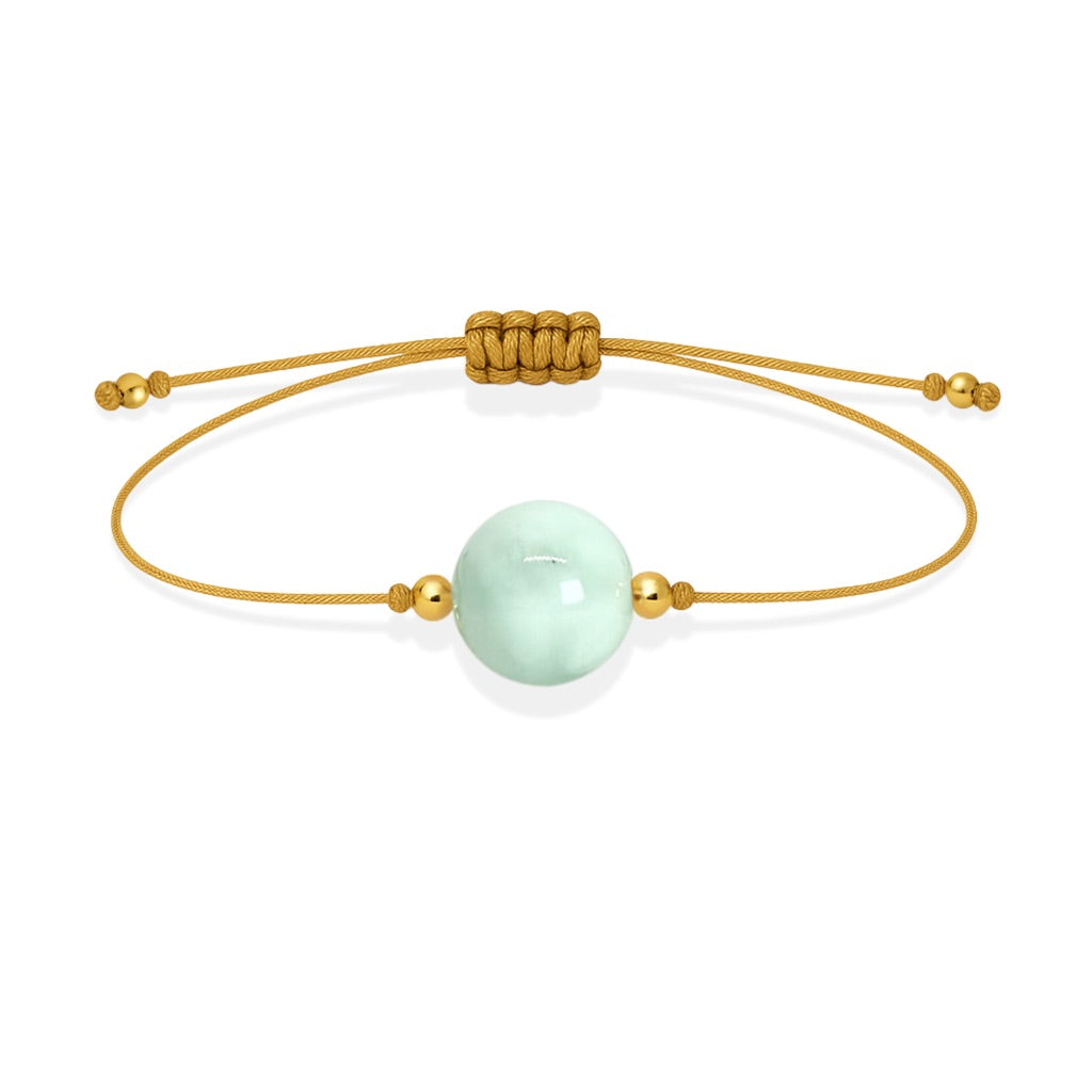 Peace Green Angelite Touch