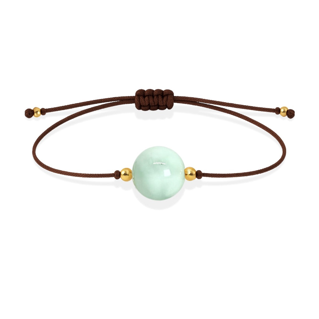 Peace Green Angelite Touch