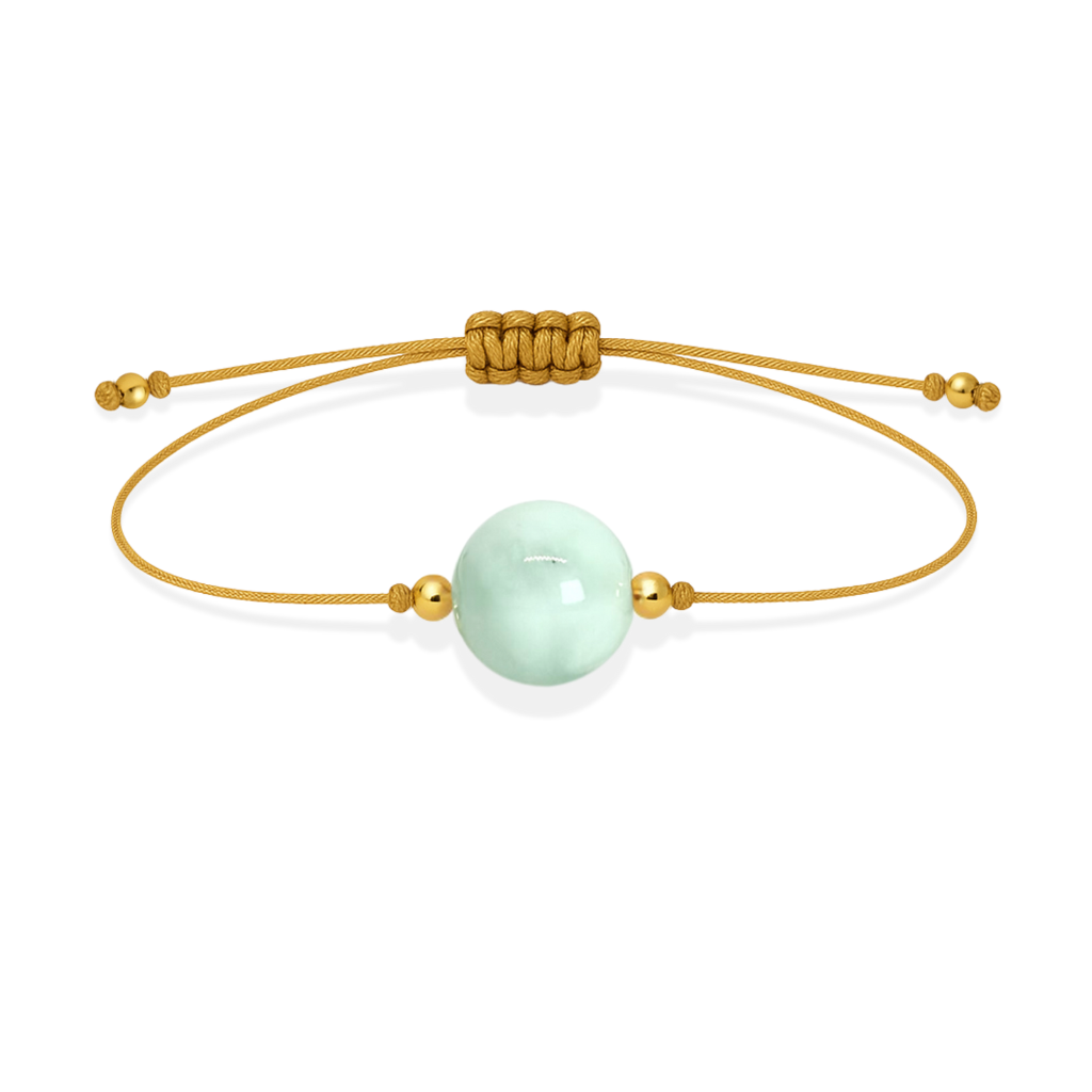 Peace Green Angelite Touch