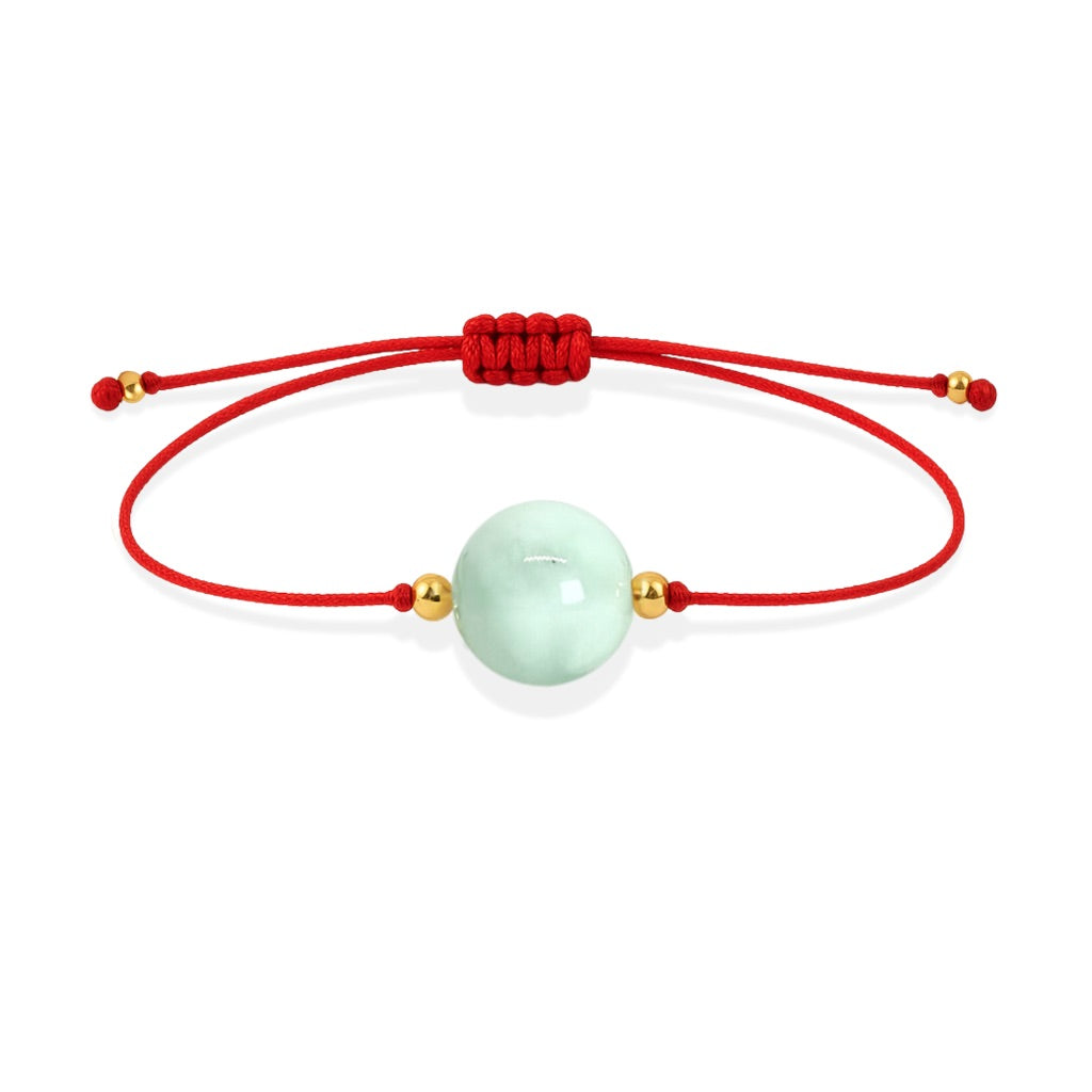Peace Green Angelite Touch